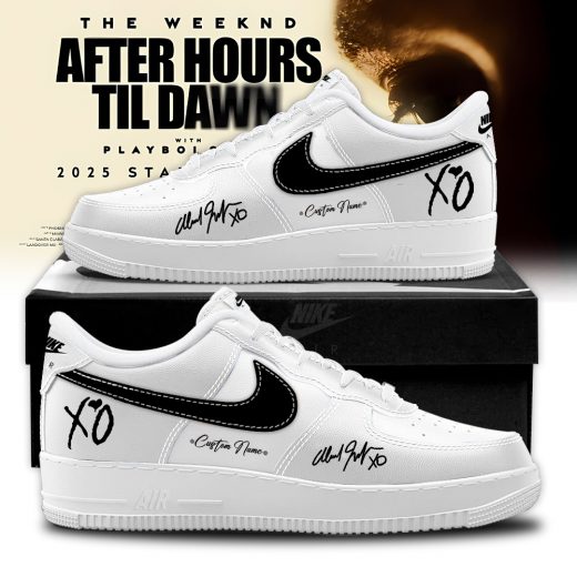 The Weeknd _ After Hours Till Dawn Tour 2025 AF1 Shoes