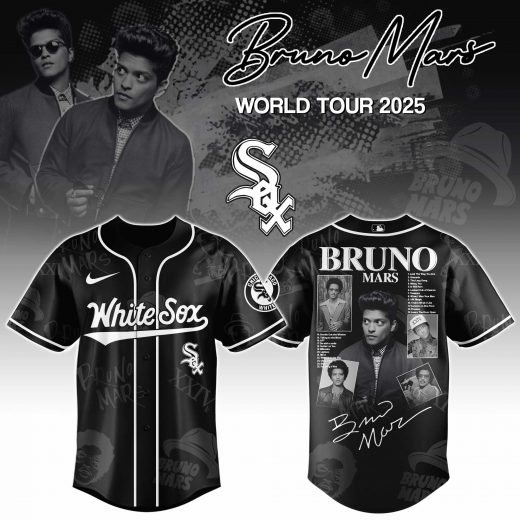 Chicago White Sox x Bruno Mars at Park MGM 2025 Jersey Editions Limited