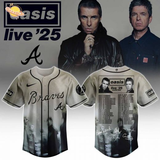 ALT Oasis Reunion Tour ‘25 Baseball Jersey Limited Edition