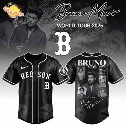 Boston Red Sox x Bruno Mars at Park MGM 2025 Jersey Editions Limited