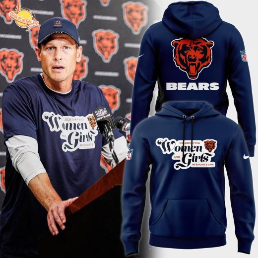 Chicago Bears “Celebrating women & girls in sports” Hoodie 2025