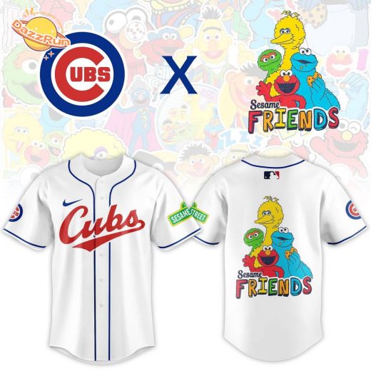 Chicago Cubs 2025 Sesame Street Night Limited Jersey