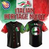 Chicago White Sox x Italian-American Heritage Month Edition-3D Baseball Jersey
