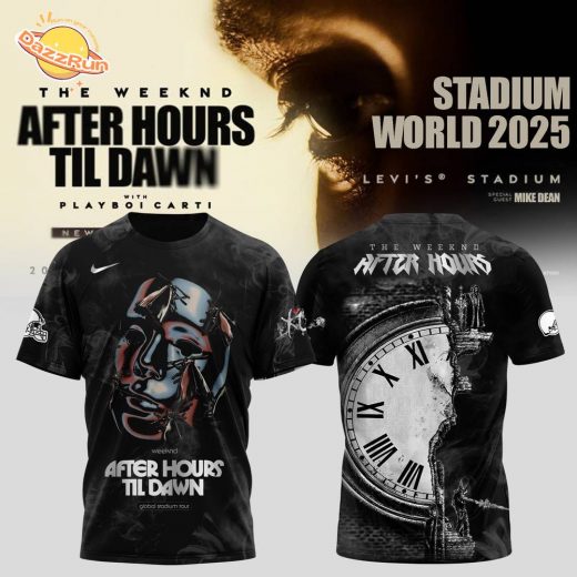 Cleveland Browns x After Hours Til Dawn 2025 – The Weeknd Shirt