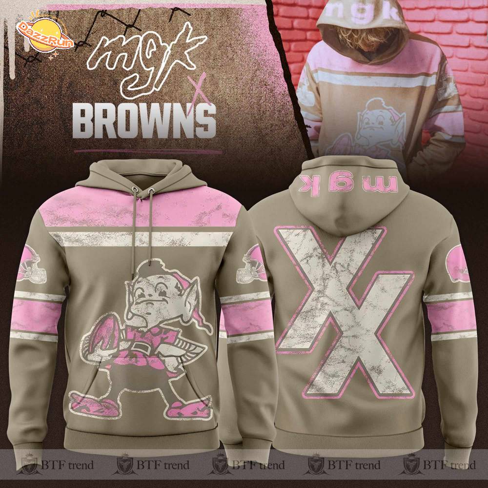 Cleveland Browns x MGK Limited Editions Hoodie Cleveland Browns x MGK Limited Editions Hoodie