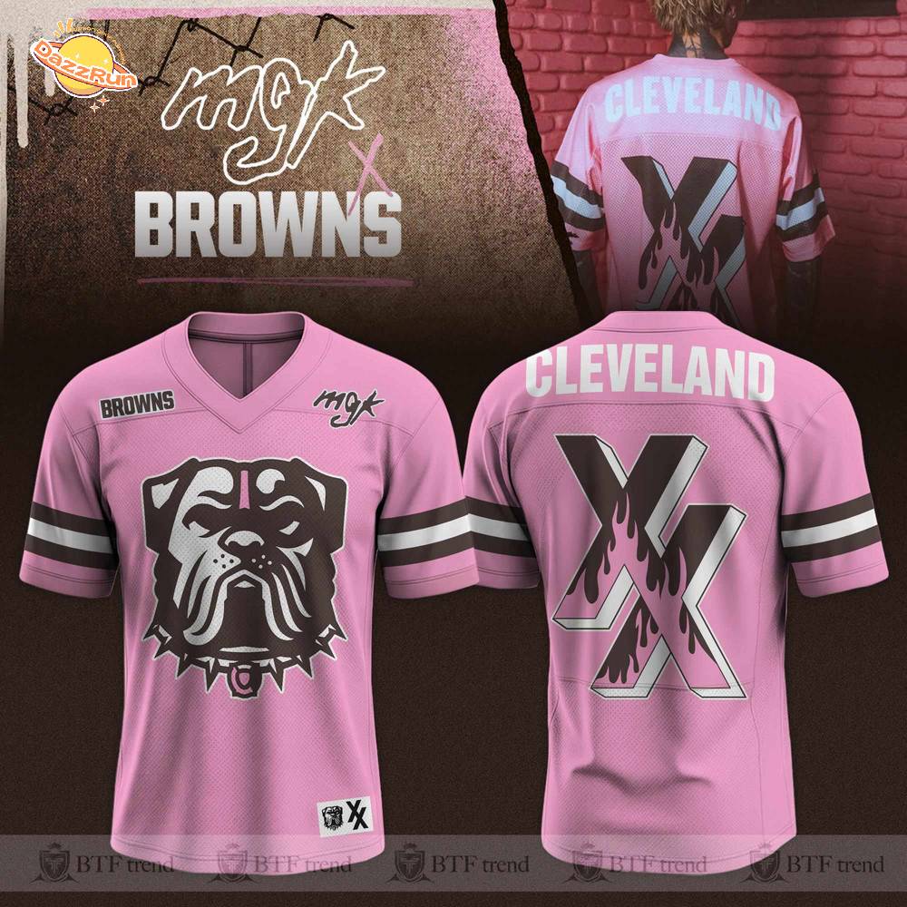 Cleveland Browns x MGK Limited Editions Jersey Cleveland Browns x MGK Limited Editions Jersey