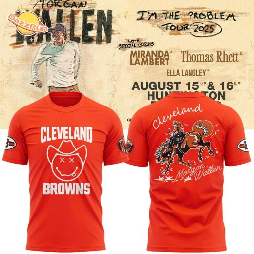 Cleveland Browns x Morgan Wallen Tour T-shirt