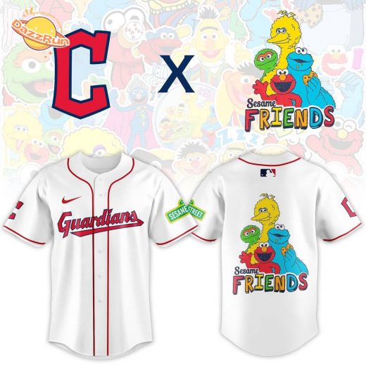 Cleveland Guardians 2025 Sesame Street Night Limited Jersey
