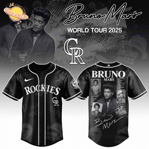 Colorado Rockies x Bruno Mars at Park MGM 2025 Jersey Editions Limited