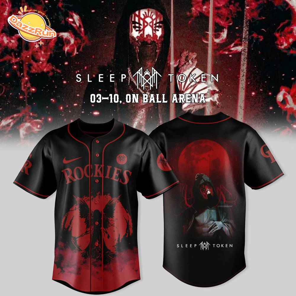 Colorado Rockies x Sleep Token: Even in Arcadia Tour Merch Colorado Rockies x Sleep Token: Even in Arcadia Tour Merch