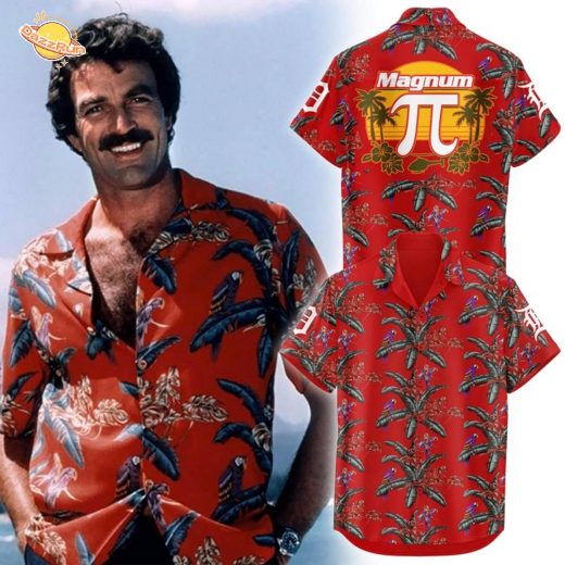 Detroit Tigers 2025 MAGNUM P.I. DAY Hawaiian Shirt V1