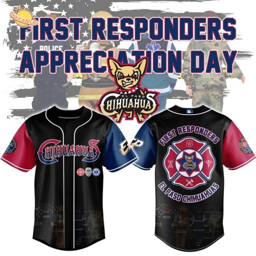 El Paso Chihuahuas First Responders Appreciation Day Jerseys