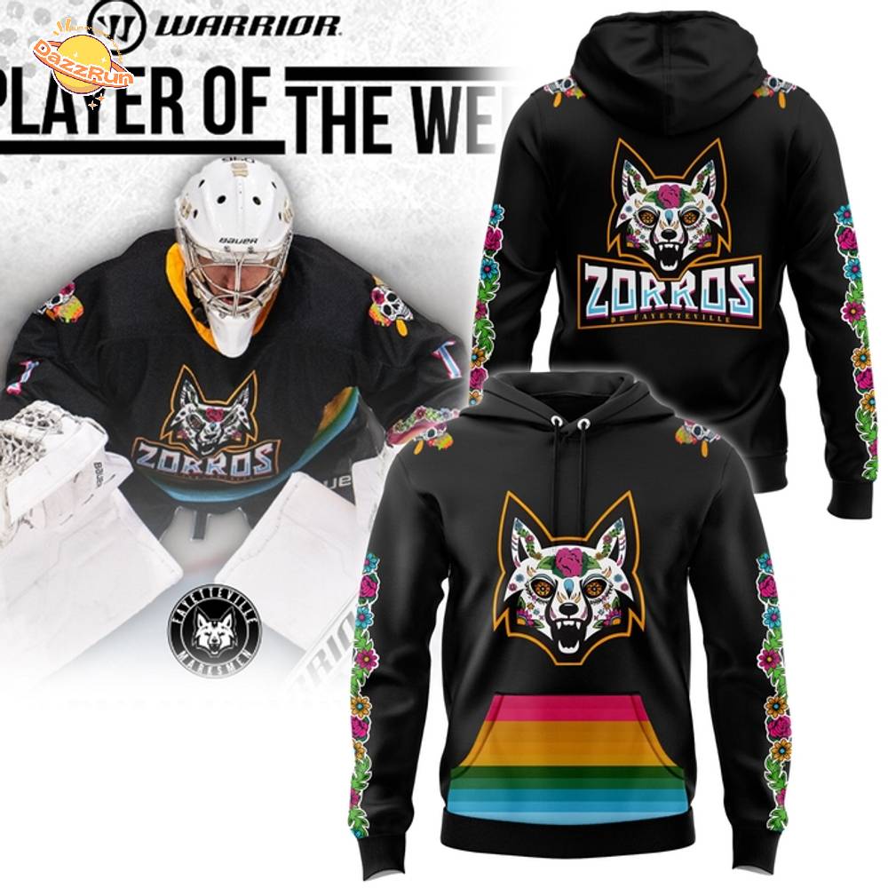 Fayetteville Marksmen x Dia De Los Muertos Premium Limited Waffle Hoodie Fayetteville Marksmen x Dia De Los Muertos Premium Limited Waffle Hoodie