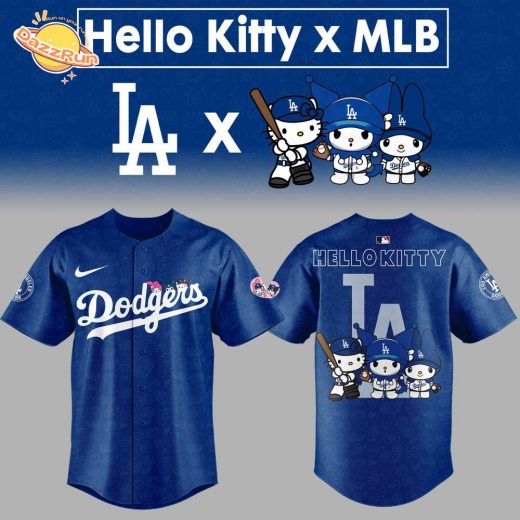 Hello Kitty Night LA Dodgers 2025 Limited Edition Jersey