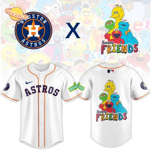 Houston Astros 2025 Sesame Street Night Limited Jersey