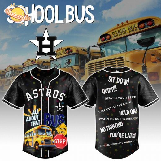 Houston Astros x Back to School 2025 Jersey Editions Limited Black