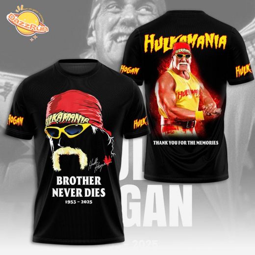 Hulk Hogan “In Loving Memory” 3D Apparel