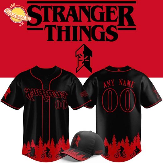 Indianapolis Indians x 2025 Stanger Things Night Baseball Jersey