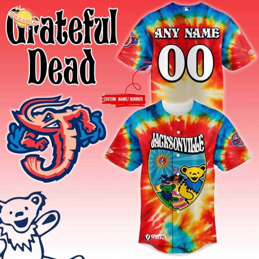 Jacksonville Jumbo Shrimp 2025 Grateful Dead Night Jerseys