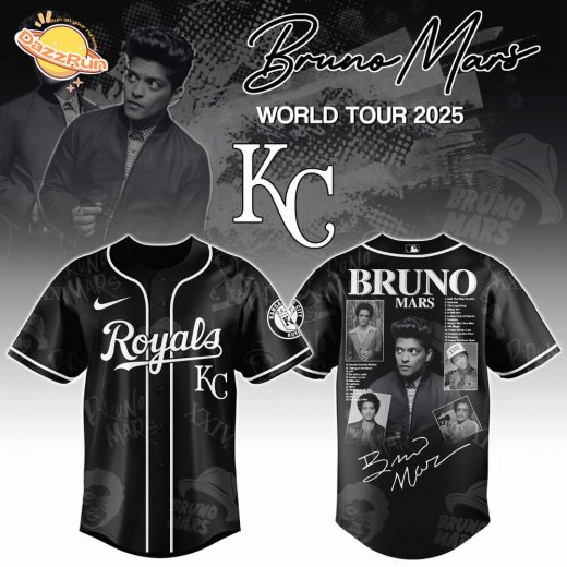 Kansas City Royals x Bruno Mars at Park MGM 2025 Jersey Editions Limited