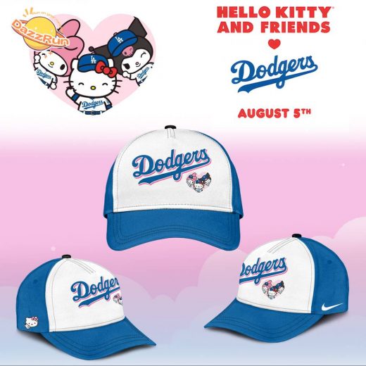 LA Dodgers _ Hello Kitty Night Blue Jersey 2025