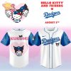 LA Dodgers _ Hello Kitty Night Blue Jersey 2025