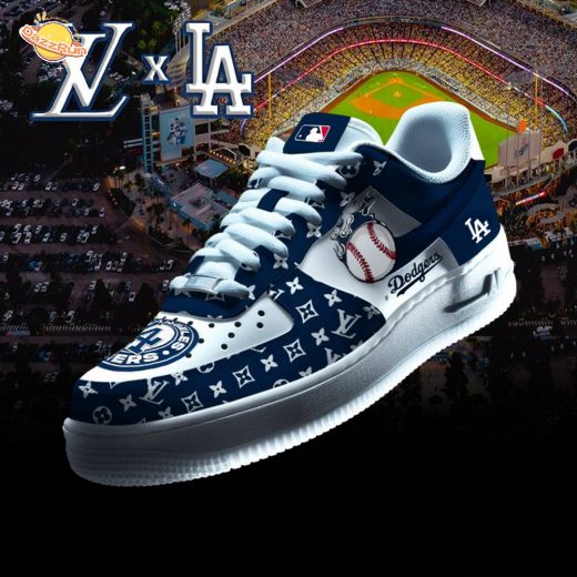 LA Dodgers Luxury Brand AF1 Sneaker