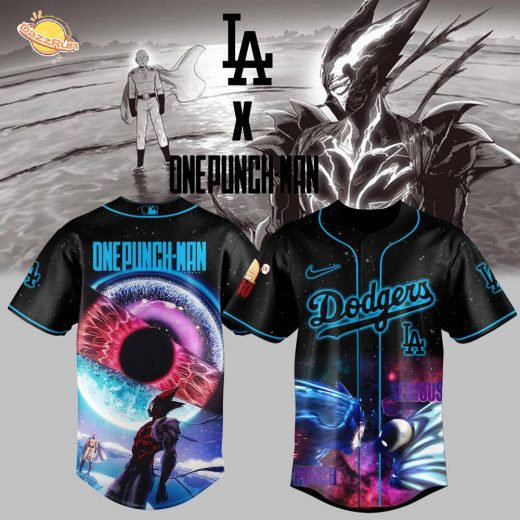 LA Dodgers _ One Punch Man Jersey 2025