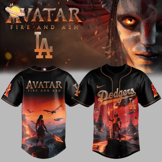 LA Dodgers x AVATAR FIRE AND ASH Jersey 2025