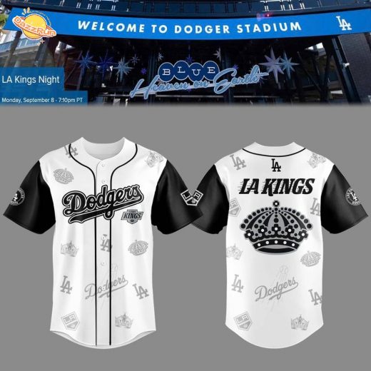 LA Dodgers x LA King Night Jersey