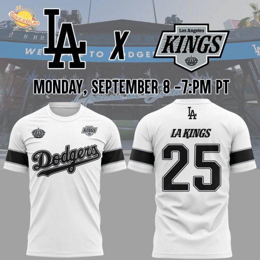 LA Dodgers x LA King Night Tshirt