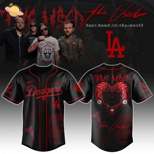 LAD xThe Used 25th Anniversary Tour Jersey Limited Edition
