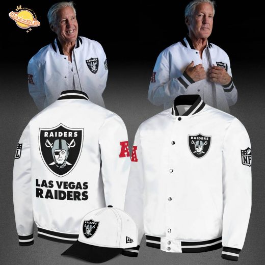 Las Vegas Raiders 2025 Jacket – White