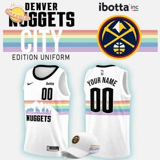 Limited Edition 2025 Denver Nuggets City Basketball Jersey White