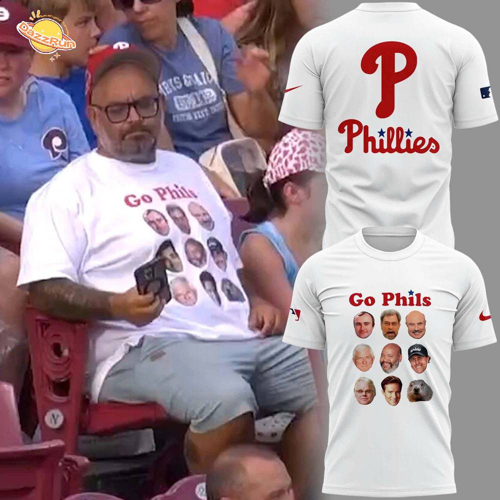 Limited Edition 2025 Go Phils Philadelphia Phillies T-Shirt Limited Edition 2025 Go Phils Philadelphia Phillies T-Shirt