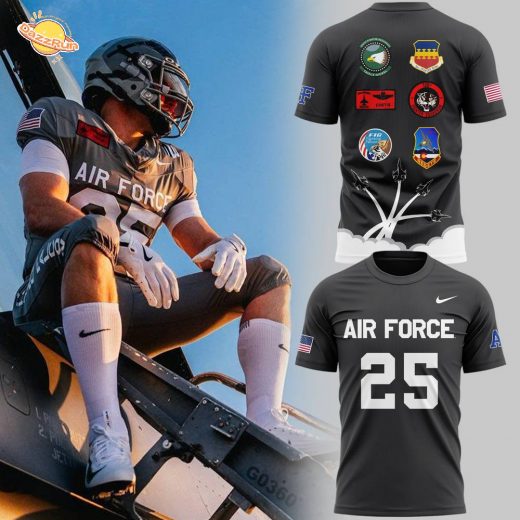 Limited Edition Air Force Falcons T-Shirt Honoring the F-16 with Air Force Heritage 2025