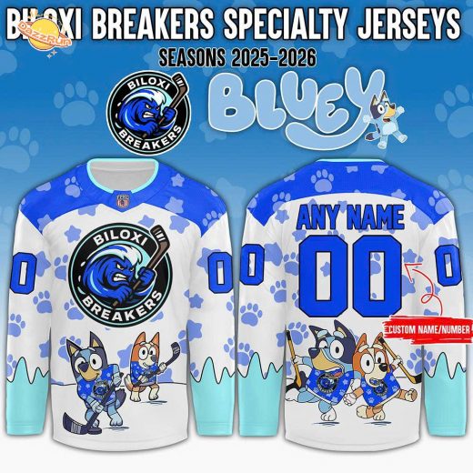 Limited Edition Biloxi Breakers x Bluey Day 2025