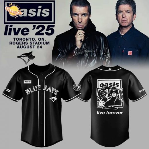 Limited Edition Blue Jays Oasis Live 25 Jersey