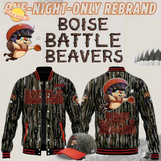 Limited Edition Boise Battle Beavers Baseball Jacket 2025