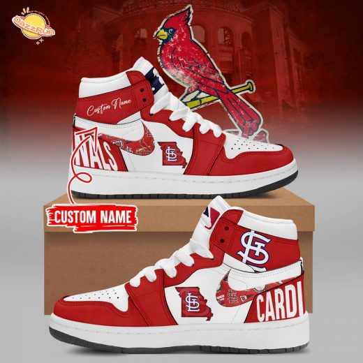 Limited Edition Cardinals AJ1 New Shoes Custom