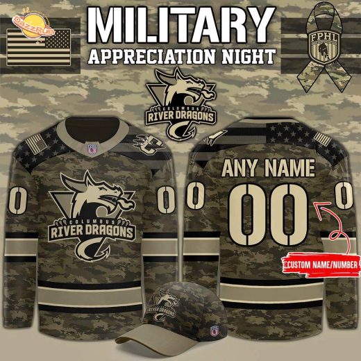 Limited Edition Columbus River Dragons x Military Night 2025