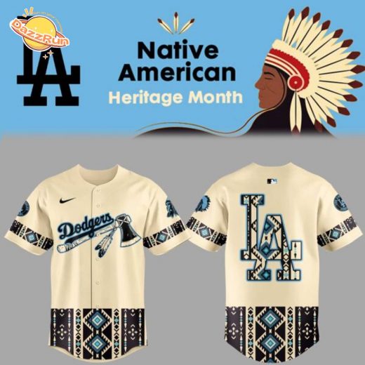 Limited Edition Dodgers x Native American Heritage Month 2025 Jersey