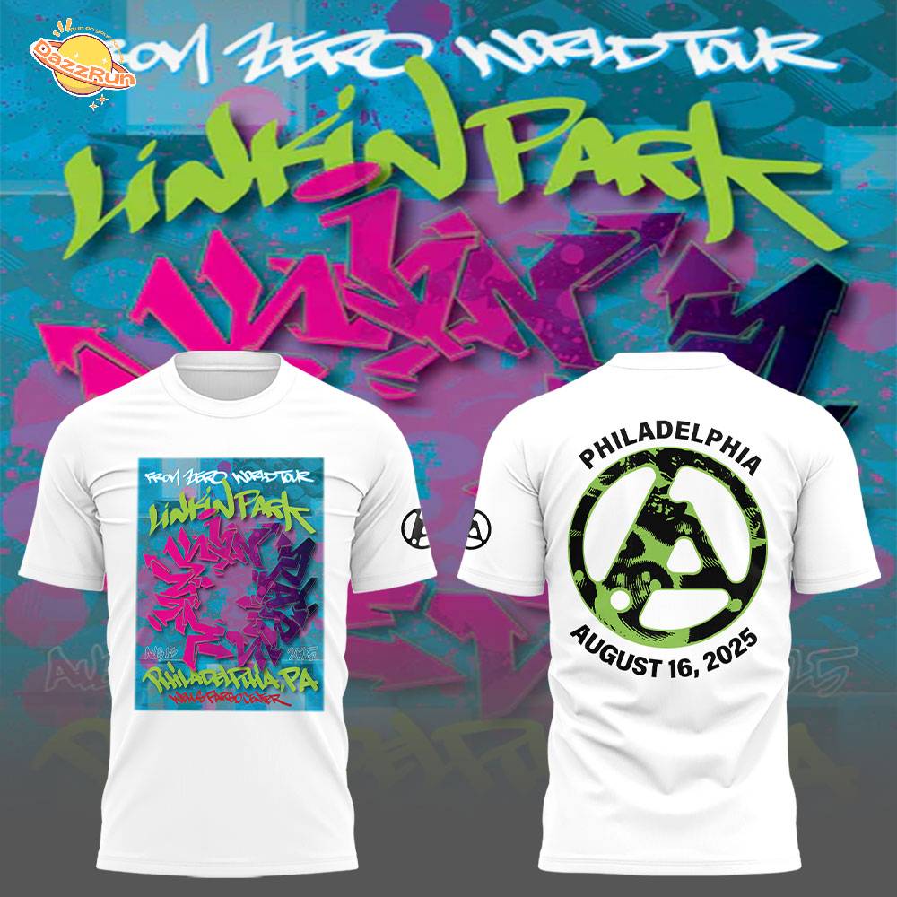 Limited Edition Linkin Tour 2025 Tshirt Limited Edition Linkin Tour 2025 Tshirt