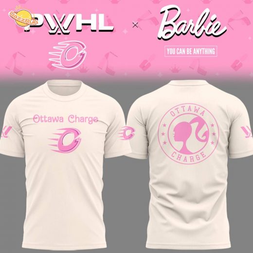 Limited Edition Ottawa Charge Women Hockey Barbie Night TShirt