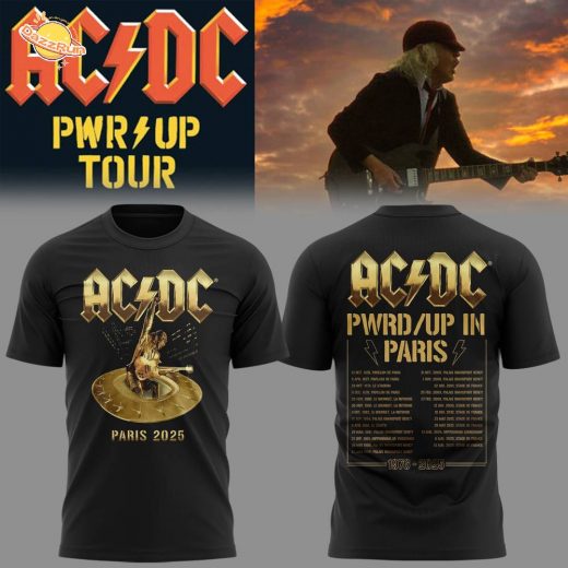 Limited Edition PWR UP Tour At Paris Shirt