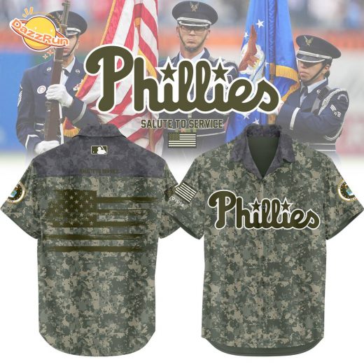 Limited Edition Phillies Army Special Hawaii Shirt I