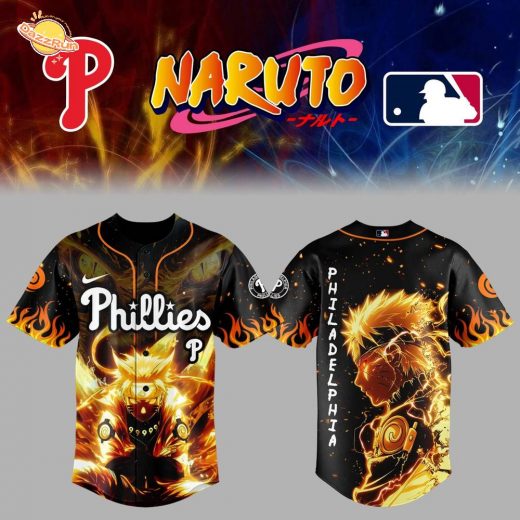 Limited Edition Phillies x Naruto Jersey