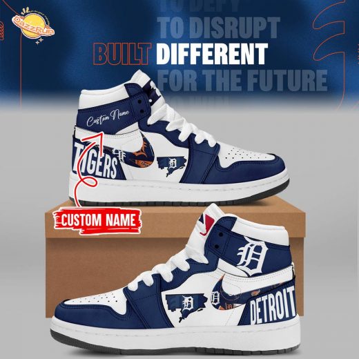 Limited Edition Tigers AJ1 New Shoes Custom Name
