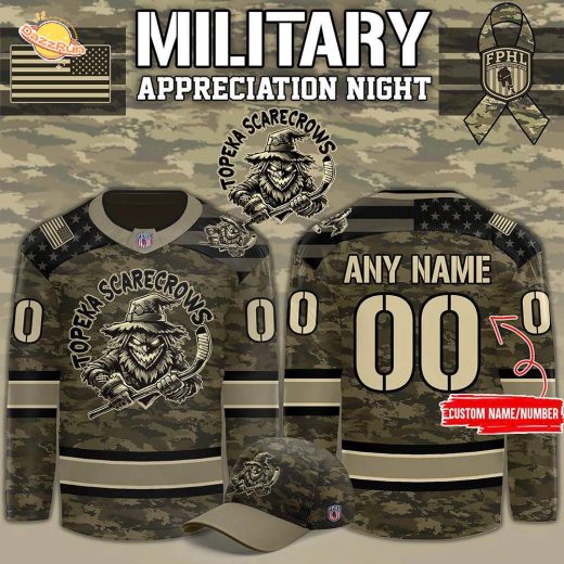 Limited Edition Topeka Scarecrows x Military Night 2025