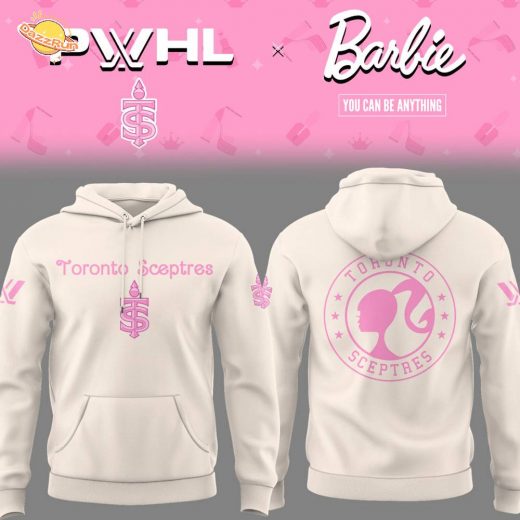 Limited Edition Toronto Sceptres Women Hockey Barbie Night Hoodie